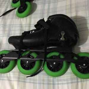 Inline speed skates